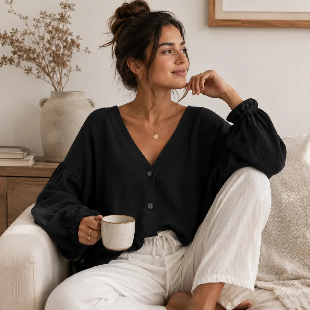 Elevate Your Summer Style with Our Women's Lightweight Short Jacket – Sheer Sun Protection Blouse with Long Sleeves